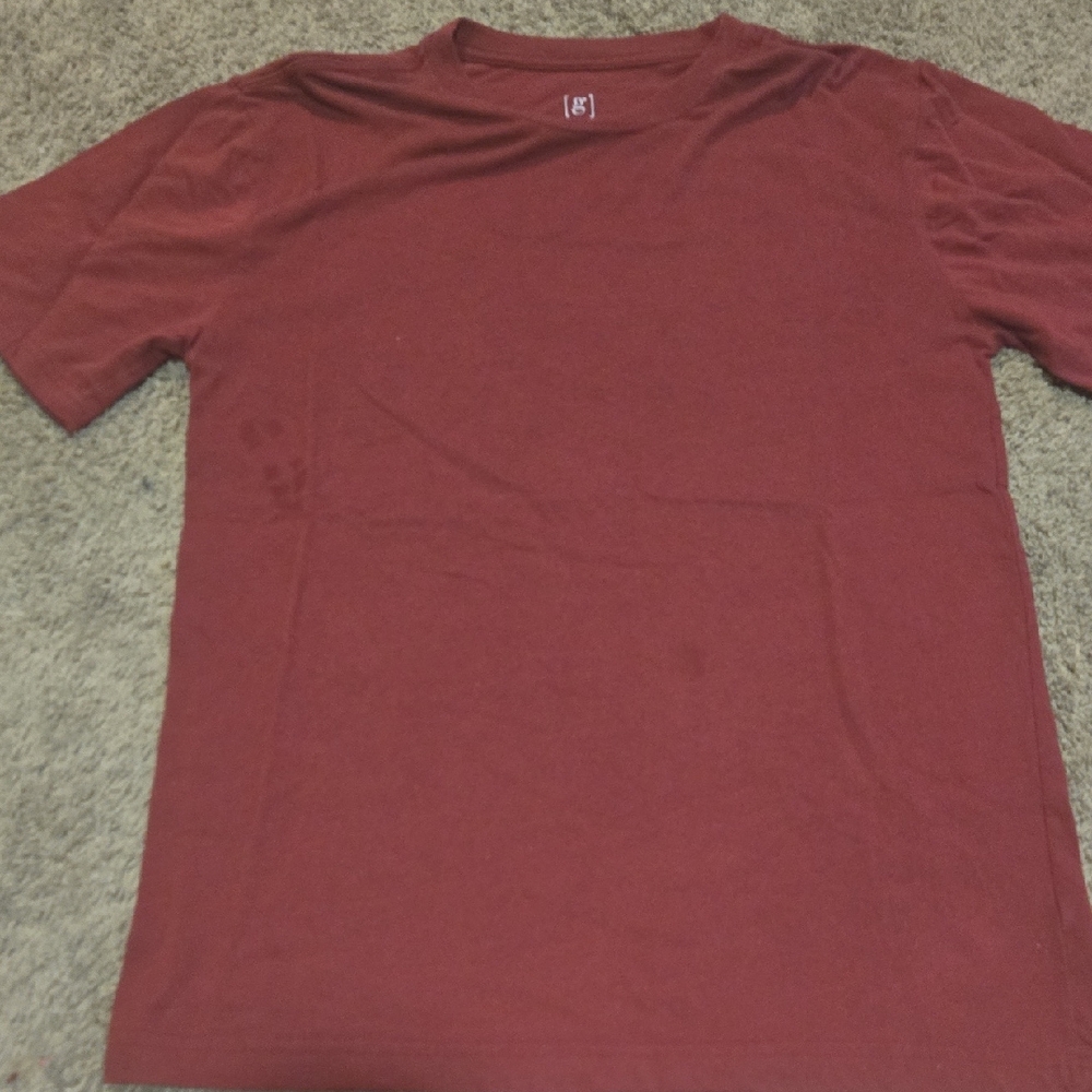 George Men's Burgundy Short Sleeve Tee